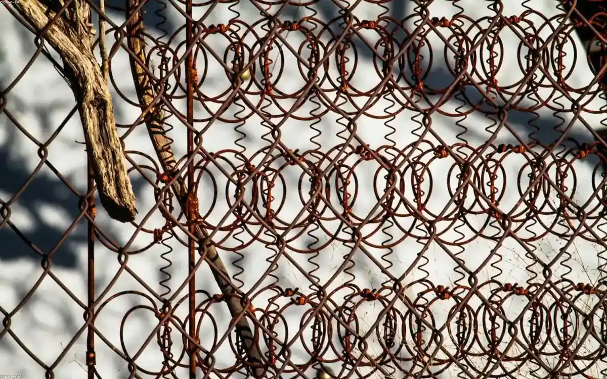 commercial security fencing for a business near the Nike campus in Beaverton